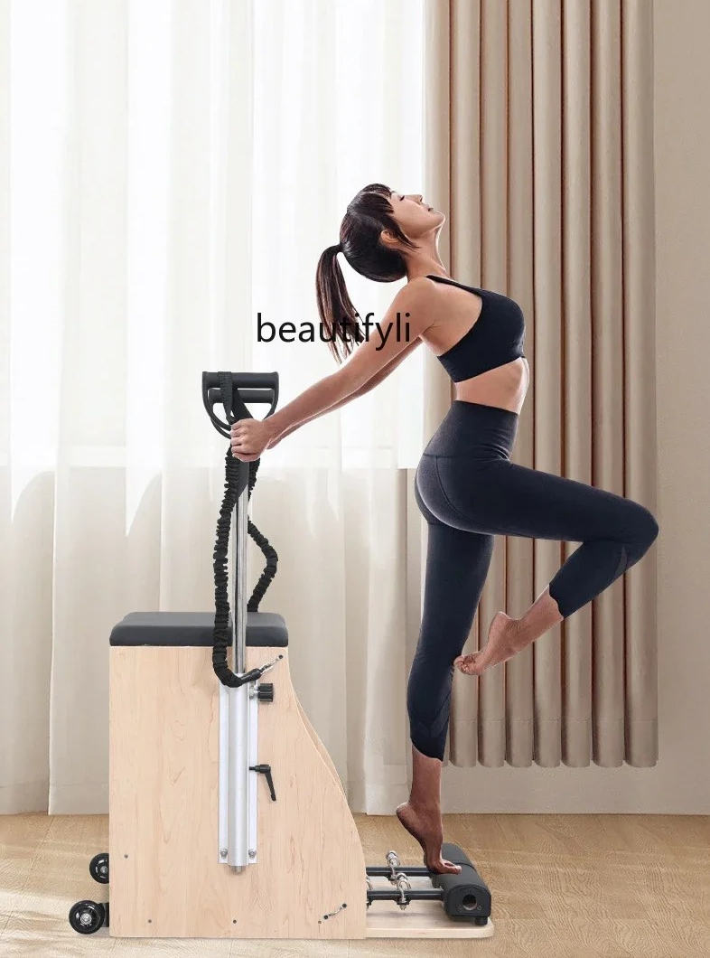 Pilates And Yoga Studio - Y1 ピラティス スタブルチェア ヨガスタジオ 多機能トレーニング オークフィットネス機器