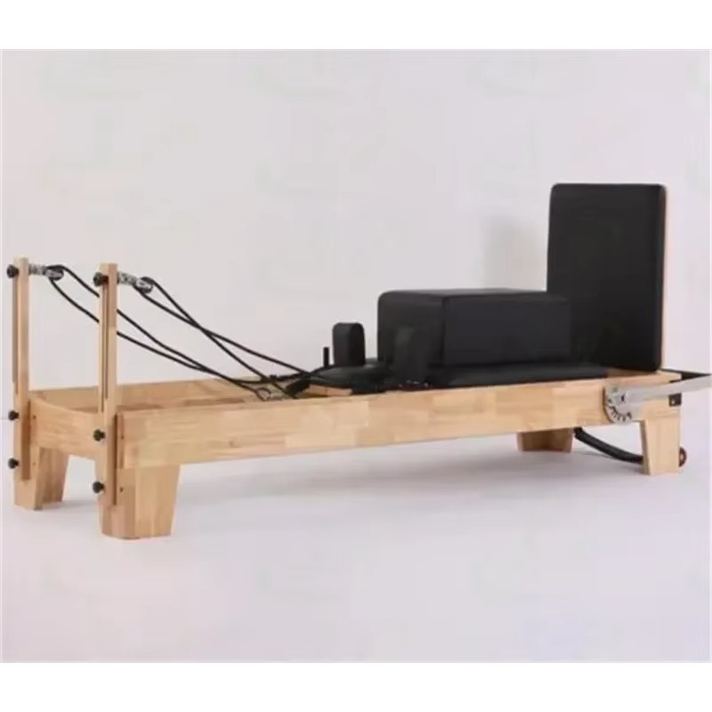 Pilates And Yoga Studio - レディースエクササイズヨガスタジオバランスエクササイズマシン木製機器メープルピラティスリフォーマー