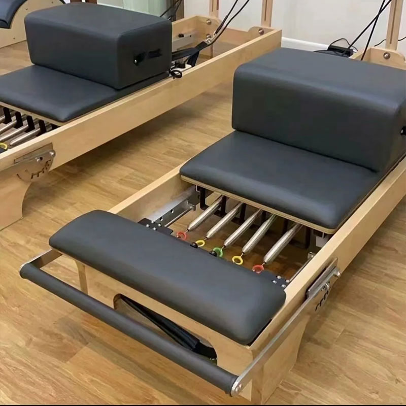 カスタマイズ可能なメープル木製調整式多機能ピラティスコアベッ - Pilates And Yoga Studio のレビューと価格