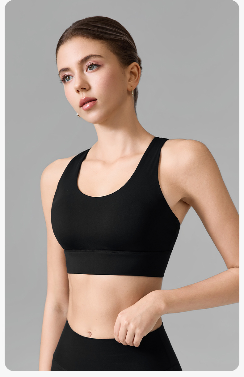 ワンピース女性用ヨガ固定カップソリッドカラーバッククロススト - Pilates Yoga One のレビューと価格