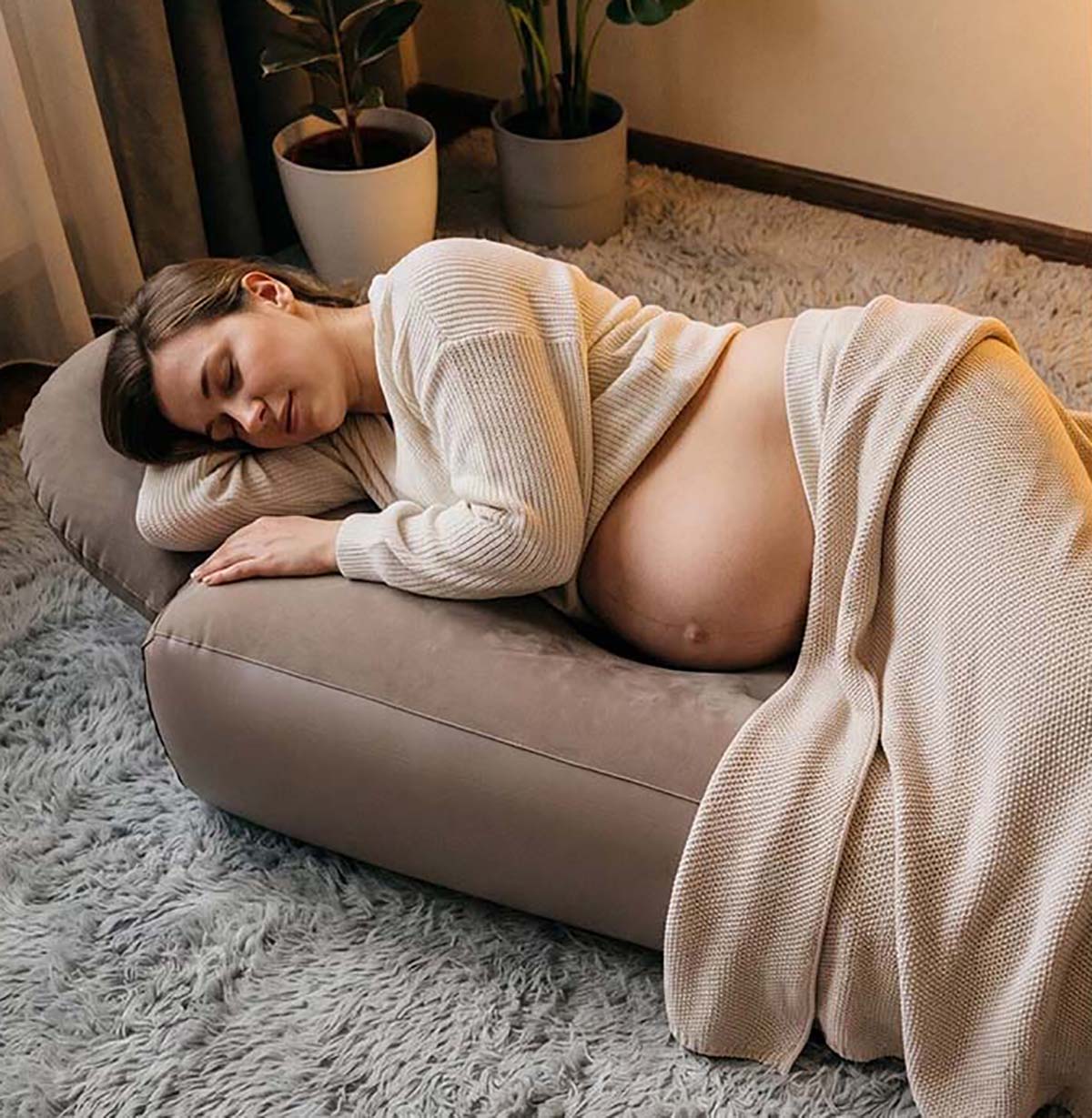 インフレータブル妊娠枕ヨガマット妊婦用インフレータブルマット - Pilates Yoga Studio のレビューと価格