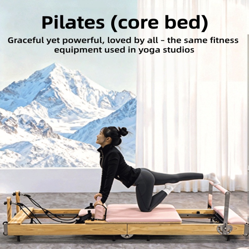ピラティス コアベッド 折りたたみ式 ラバーウッド 大型器具 - Pilates And Yoga Studio のレビューと価格